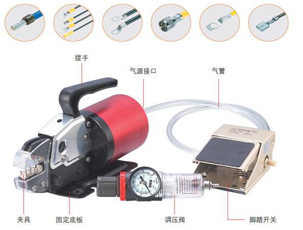 HC-01氣動式端子壓接機(jī)